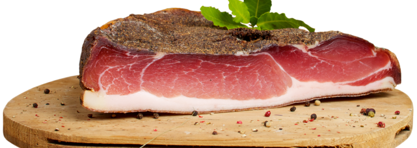 South Tyrol speck and sausage specialities