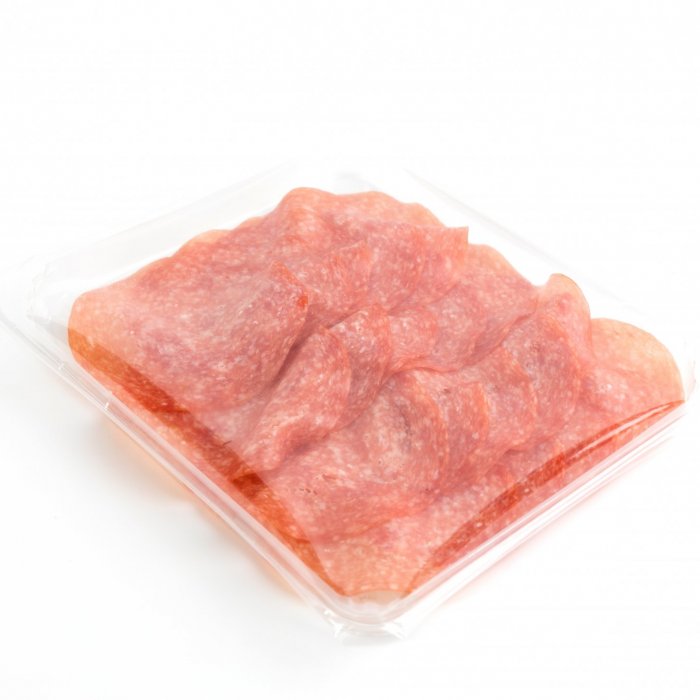 Aufschnitt mit hochwertiger ungarischer Salami 