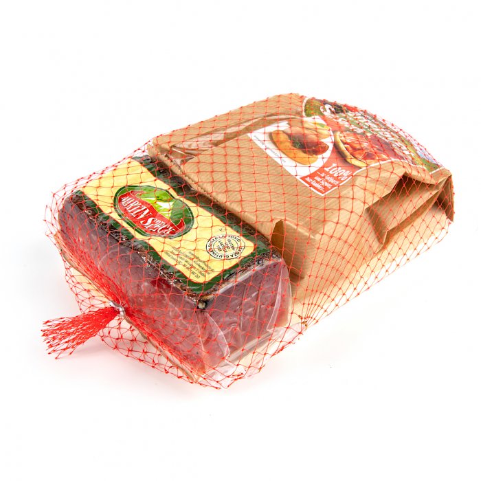 Geschenkpackung mit dem echten Geschmack aus Südtirol: mit Speck-Herzstück und originalem Qualitäts-Schüttelbrot