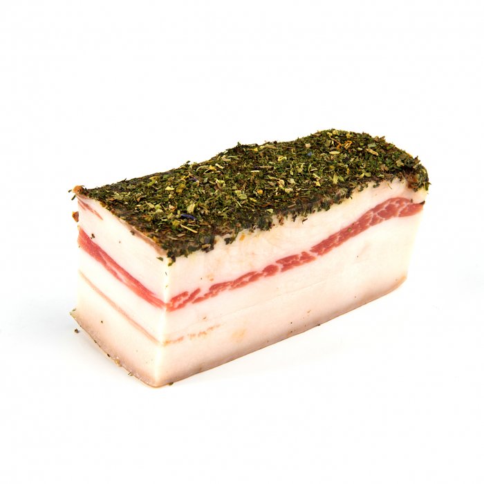 Rückenspeck (Lardo)